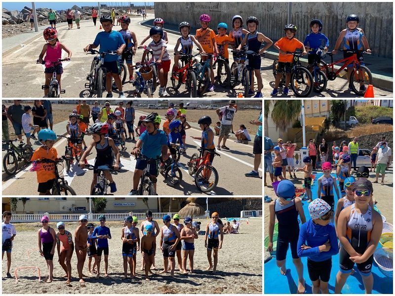 El Club Tridingo celebra el Triatlón del menor "José Pomposo"