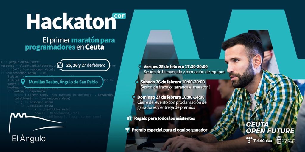 Ceuta Open Future pone en marcha un encuentro de programadores para impulsar la innovación y la tecnología  