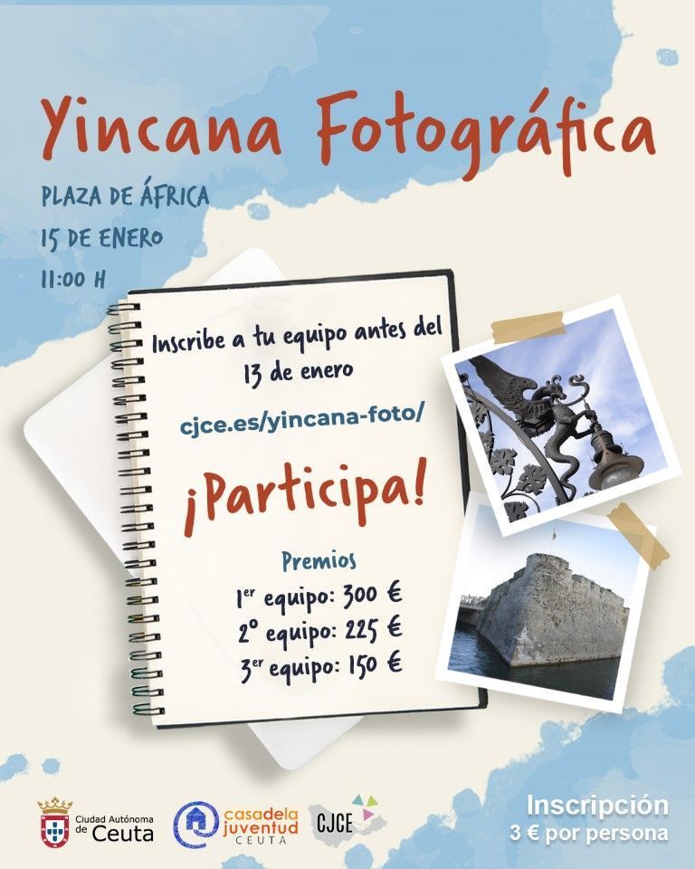 El Consejo de la Juventud abre las inscripciones para la II Yincana Fotográfica