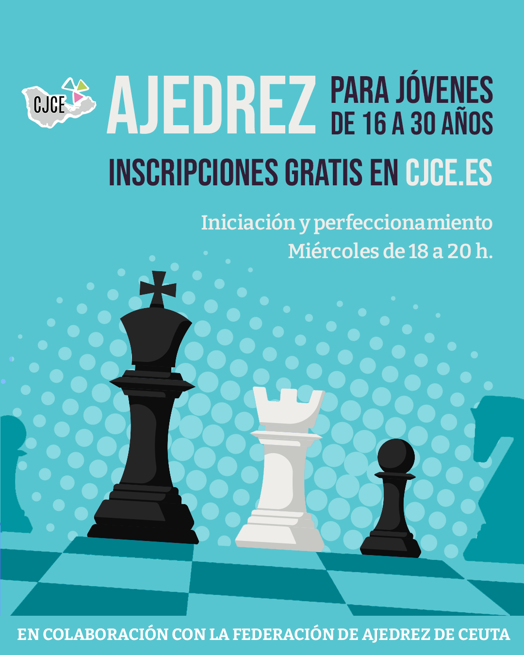 La Federación de Ajedrez ofrece cursos gratuitos para la juventud