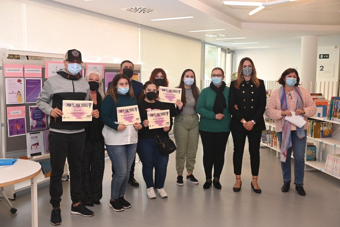 Entregados los premios del concurso "Por ti, por todas"