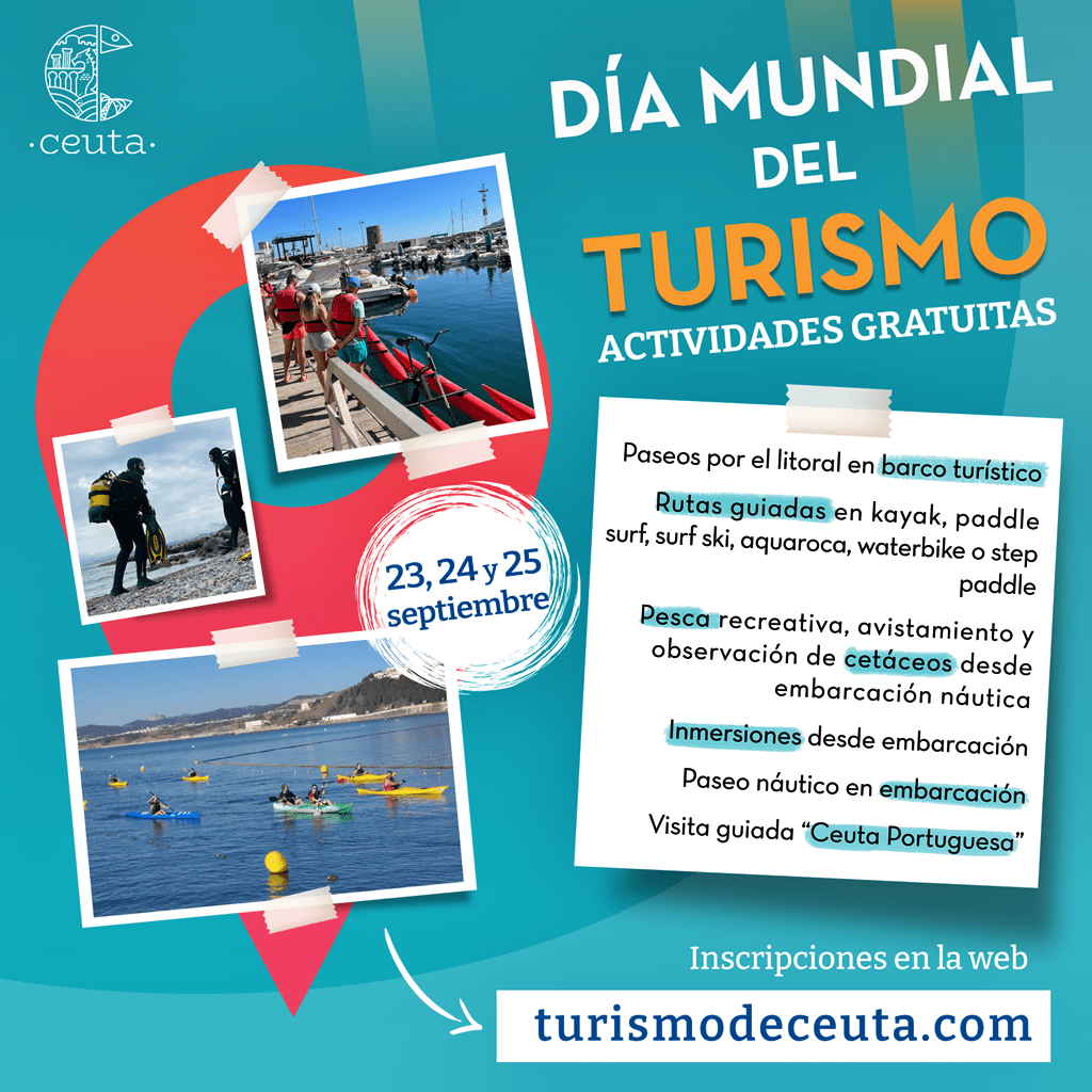 La Ciudad oferta otras 982 plazas en actividades náuticas y visitas guiadas por el Día del Turismo