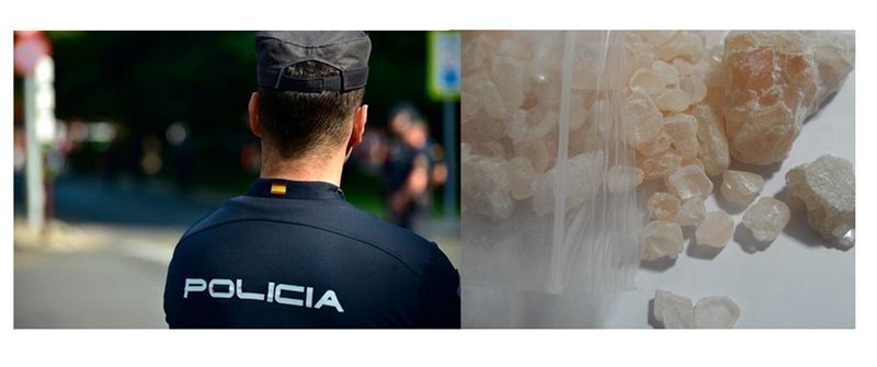 La Policía Nacional interviene 20 kilogramos de una sustancia estupefaciente incautada por primera vez en España