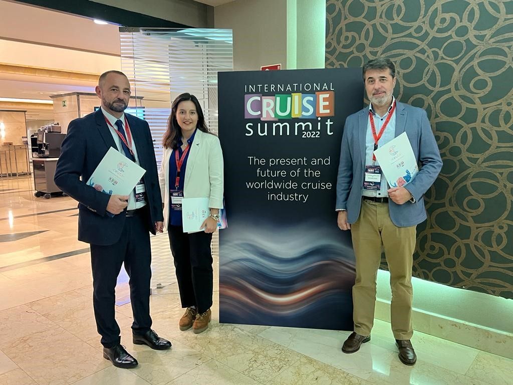 La Autoridad Portuaria de Ceuta y Servicios Turísticos, presentes en el International Cruise Summit de Madrid