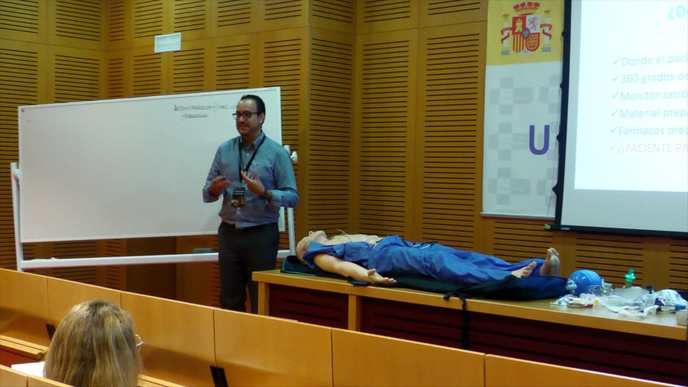 El Hospital Universitario de Ceuta acoge dos talleres prácticos sobre Urgencias, Emergencias y Catástrofes