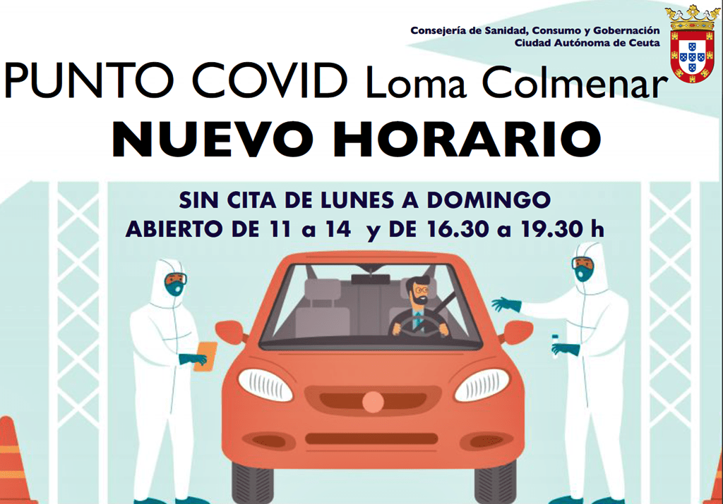 Sanidad pone en marcha los nuevos horarios del punto de vacunación y el punto COVID