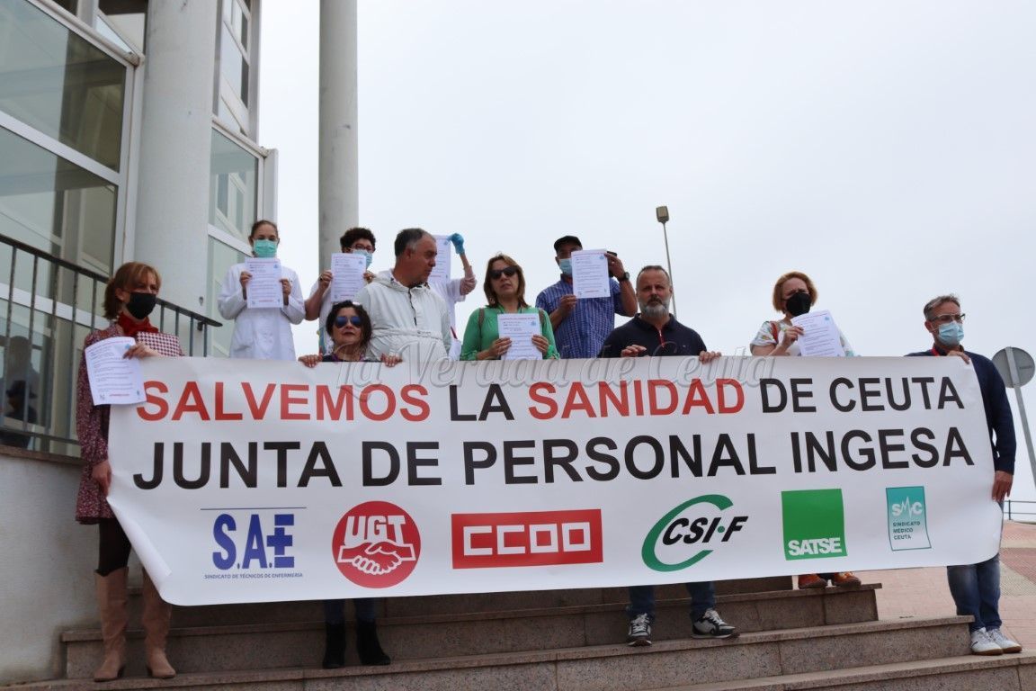 La Junta de Personal de Sanidad continúa sus concentraciones por una atención sanitaria digna