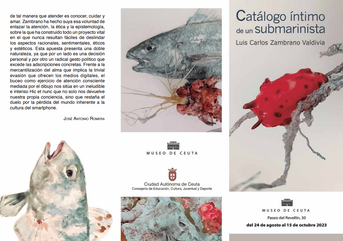 El Museo de Ceuta acoge la exposición 'Catálogo íntimo de un submarinista'