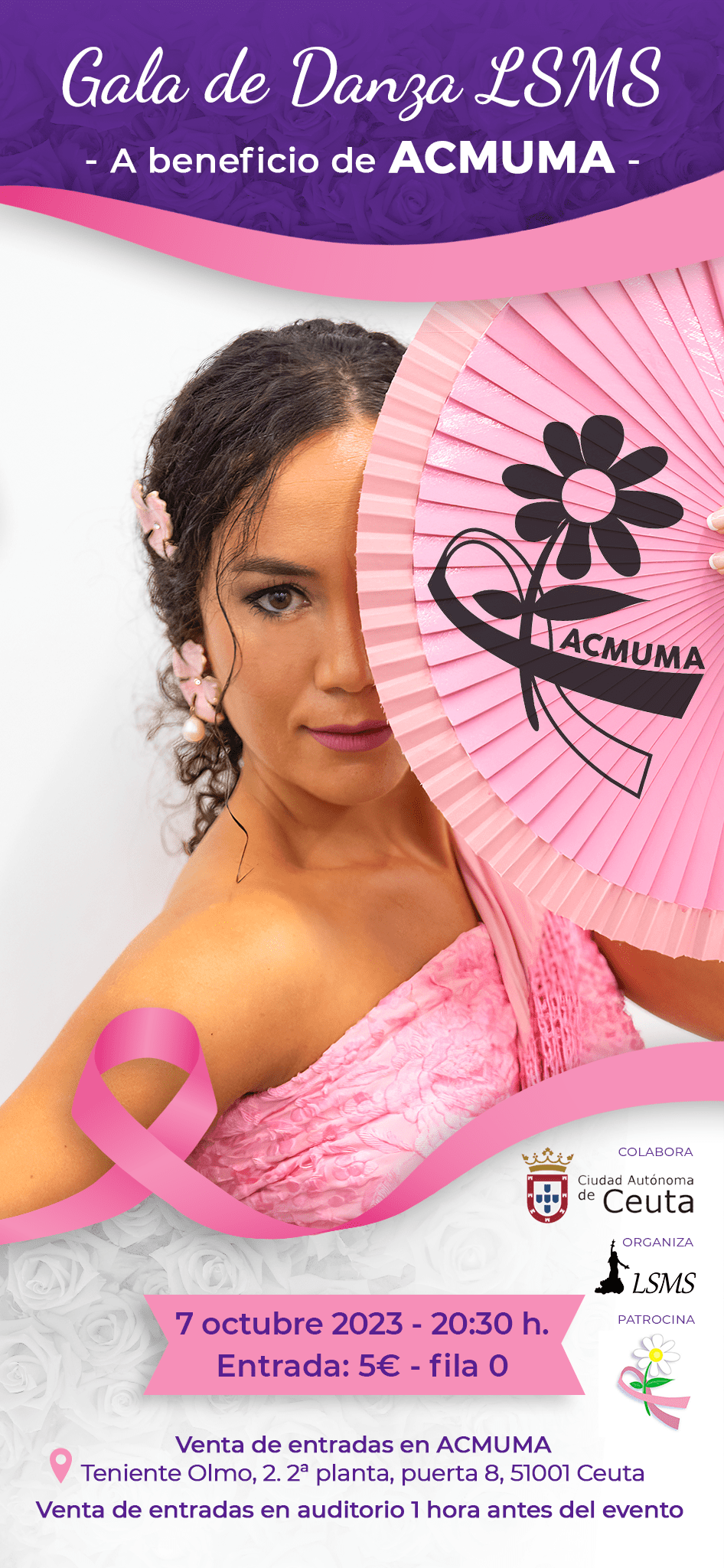 La Escuela de Danza de María José Lesmes actúa este sábado para luchar contra el cáncer de mama
