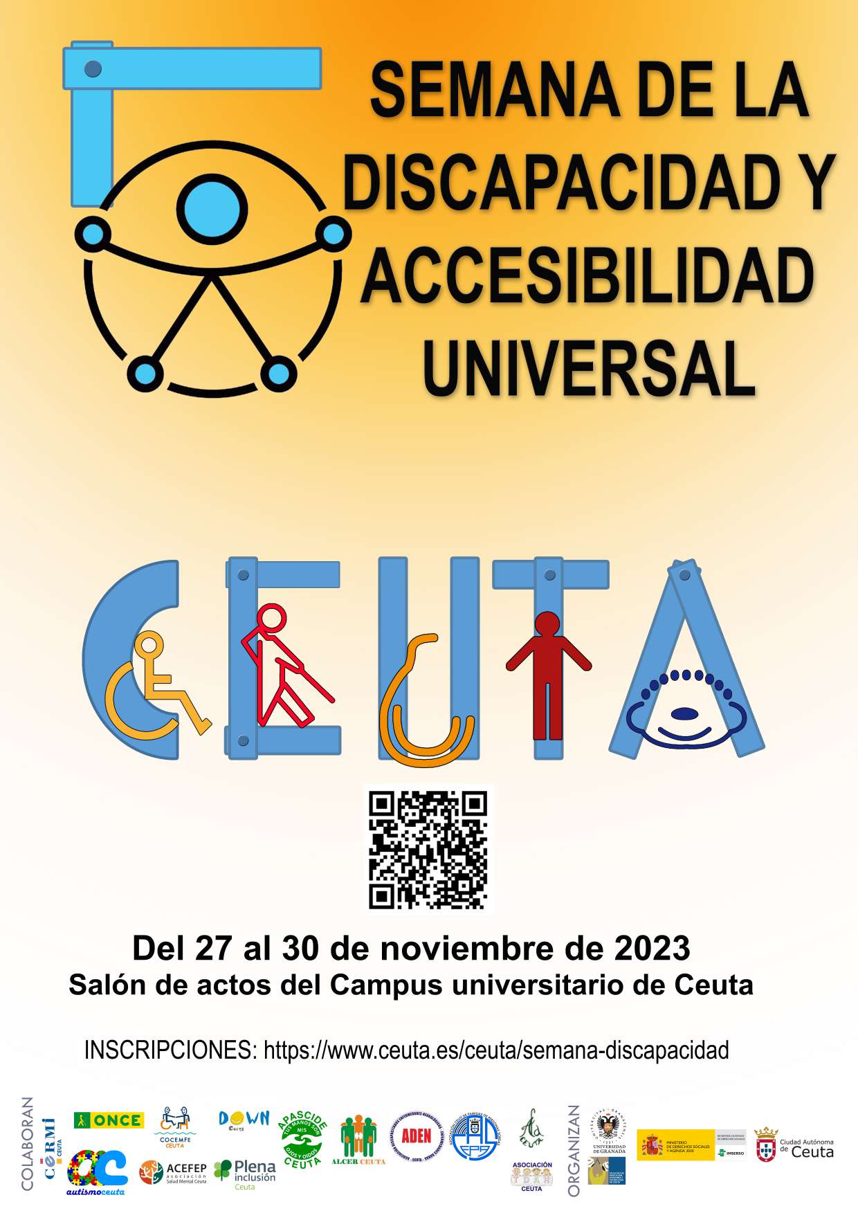 Ceuta celebrará la V Semana de la Discapacidad y Accesibilidad Universal