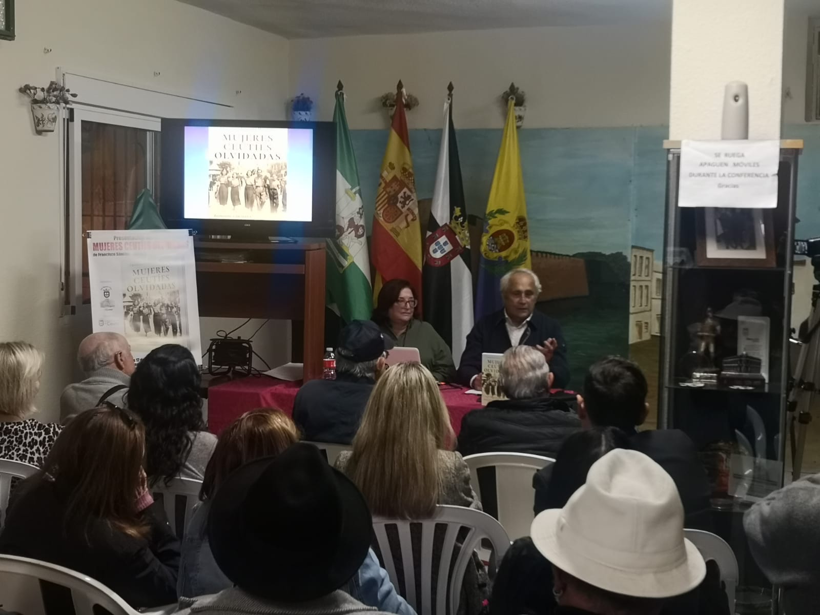 Sánchez Montoya presenta "Mujeres ceutíes olvidadas" en la Casa de Ceuta en Algeciras