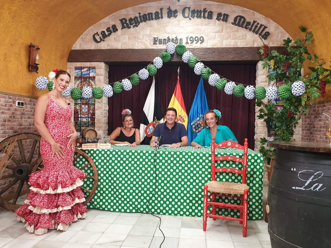 El concurso de tapas de la Feria de Melilla se emitió desde la Casa Regional de Ceuta