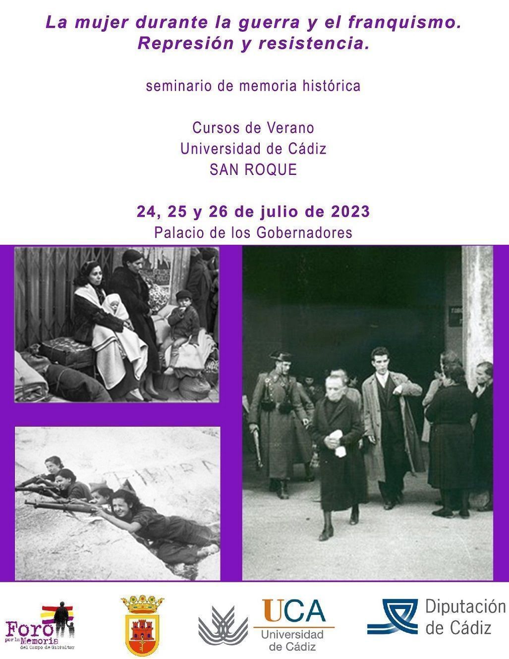 Francisco Sánchez Montoya participa en los Cursos de verano de la Universidad de Cádiz en San Roque (Cádiz)