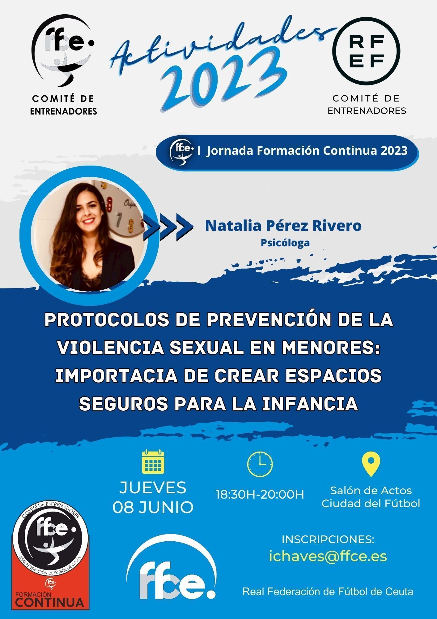 El Comité de Entrenadores organiza la primera Jornada de Formación Continua con la Ley de Protección a la Infancia como tema principal