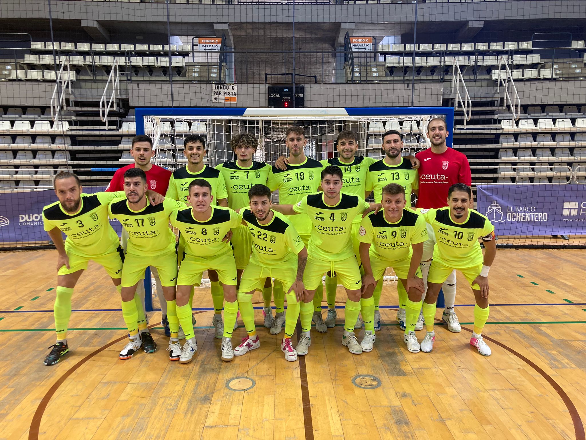 La UA Ceutí busca continuar en puestos de 'play off' en su último enfrentamiento del año contra el Melistar