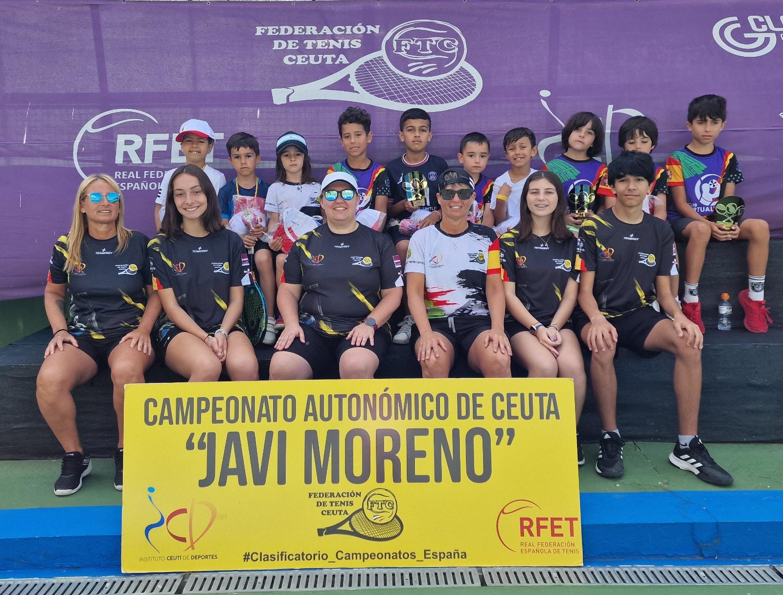 Finaliza la 2ª parte del Campeonato Autonómicos de Ceuta de Tenis