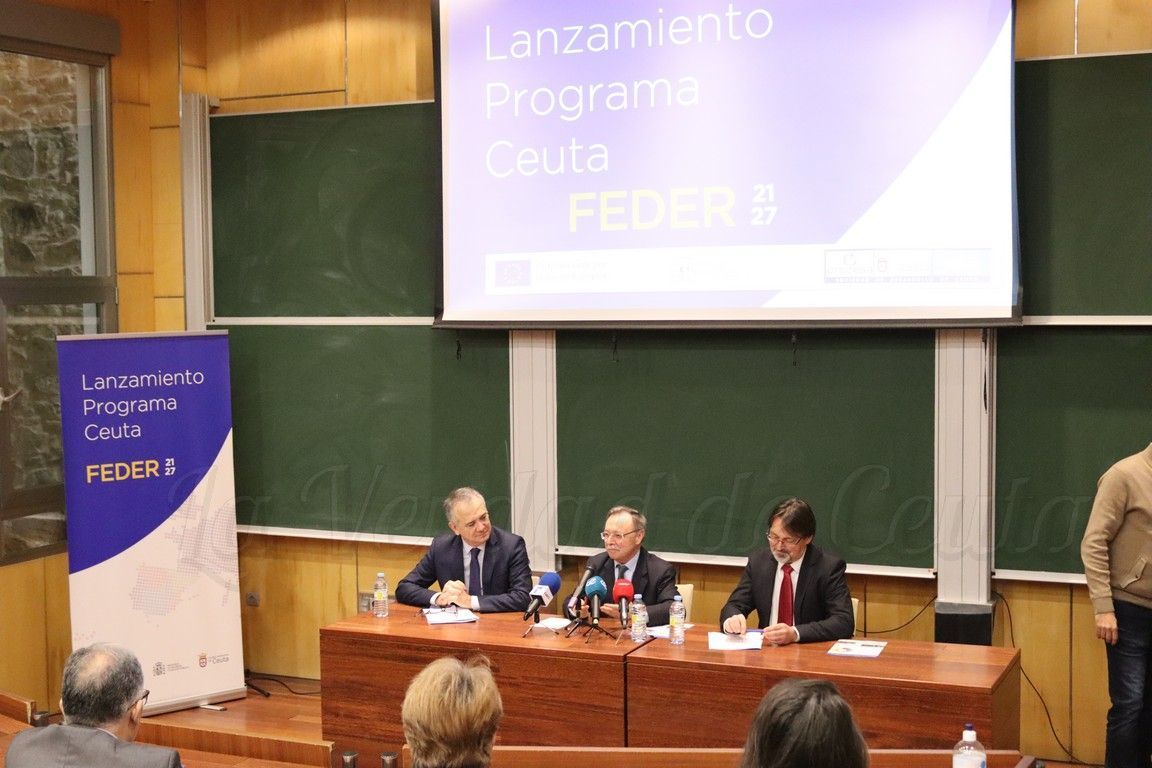 Vivas pone en valor los fondos europeos al ser una pieza clave para el presente y el futuro de Ceuta