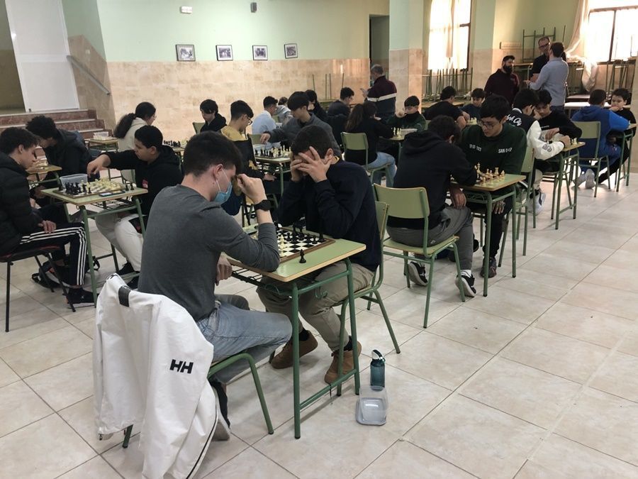 Se celebra el “II Torneo de Ajedrez Intercentros” del Siete Colinas