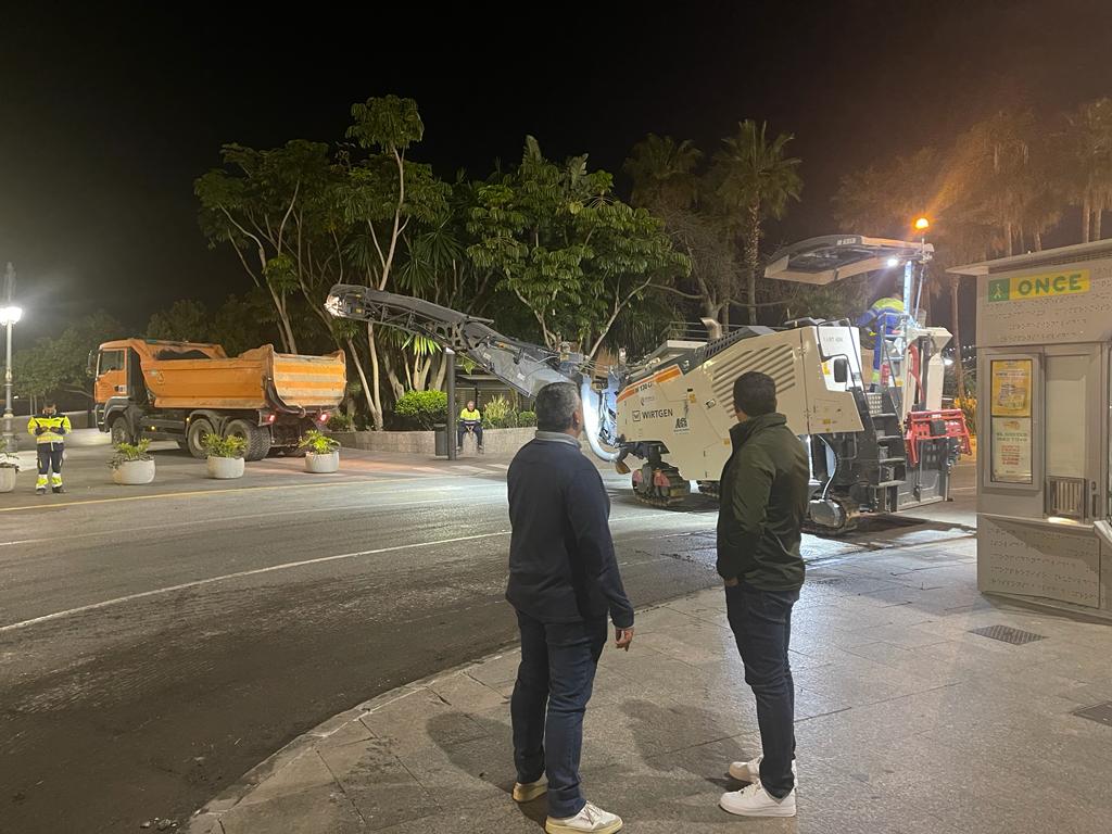La campaña de asfaltado cumple con los plazos establecidos