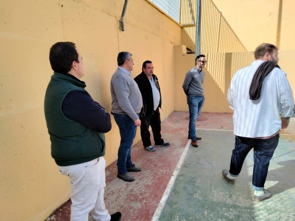 Yamal Dris visita la barriada de Juan Carlos I