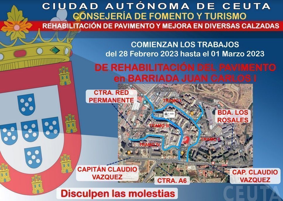 La campaña de aglomerado sigue esta semana en Juan Carlos I
