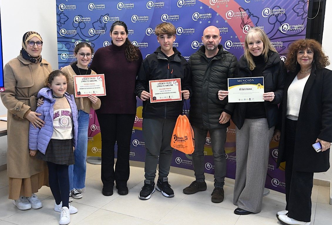 Entregados los premios del concurso contra el bullying