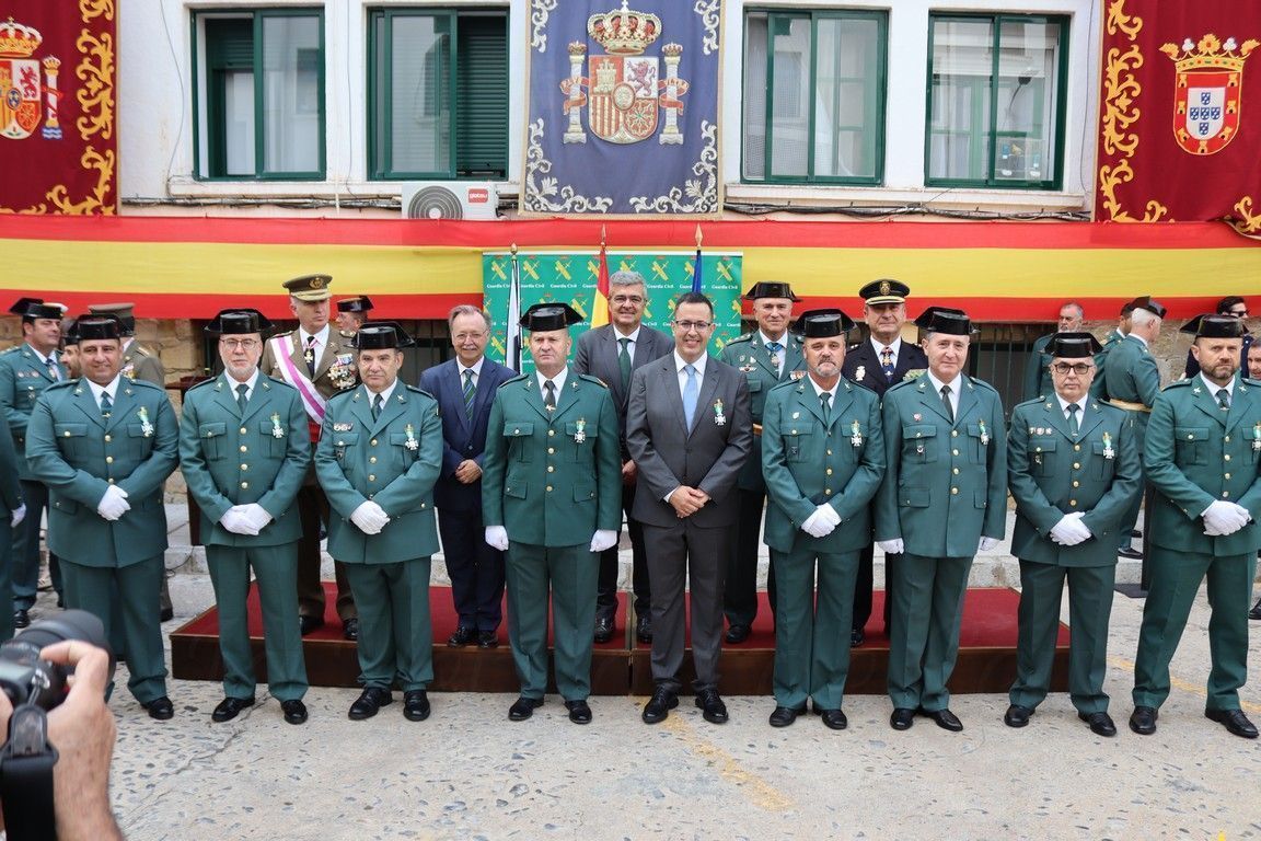 La Guardia Civil conmemora su 179 aniversario reafirmando su compromiso con el orden público