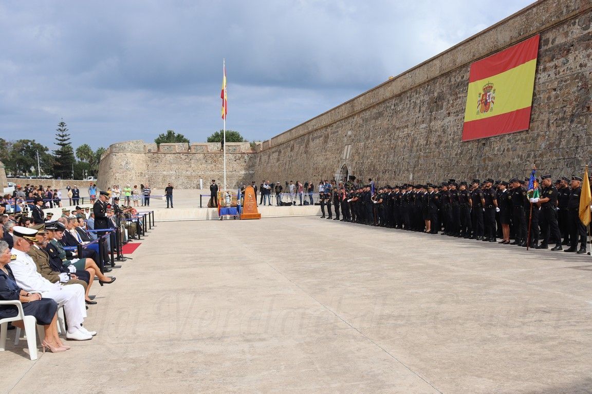 Las Murallas Reales de Ceuta albergan el Acto Institucional en Honor a los Ángeles Custodios
