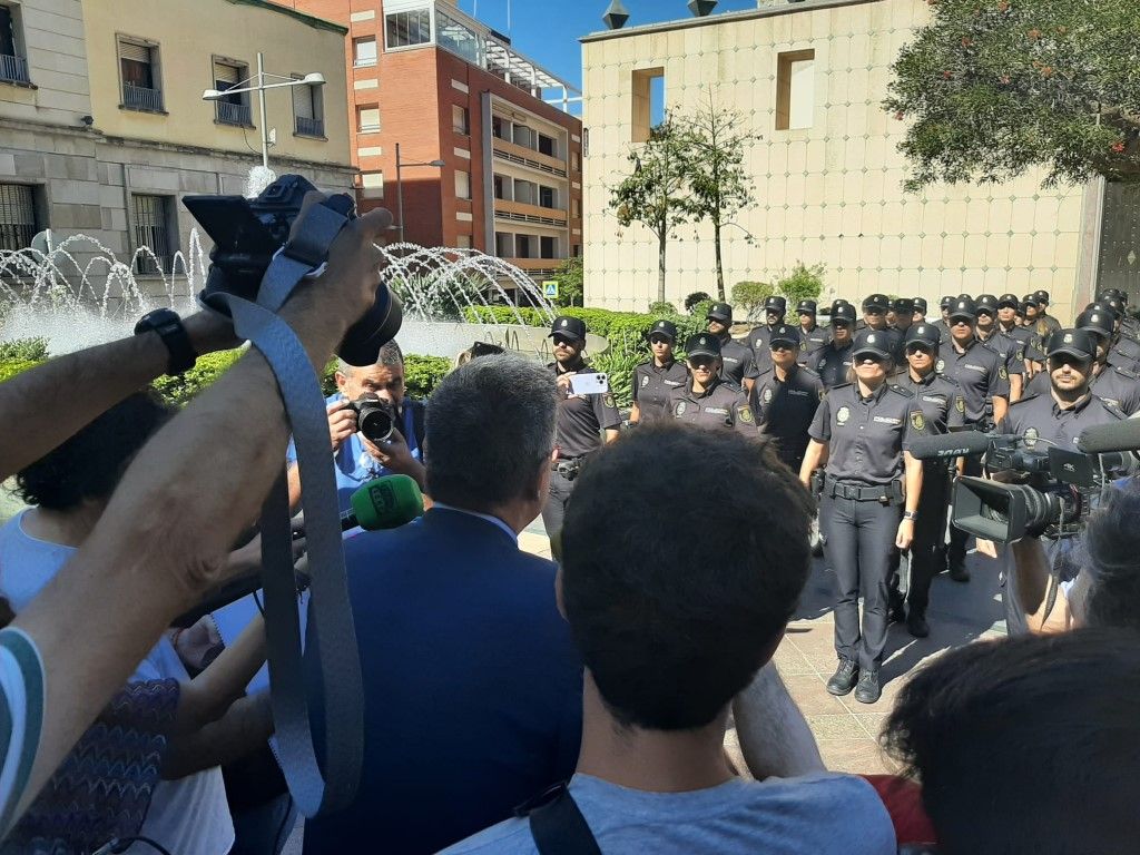 Bienvenida policias practicas 3