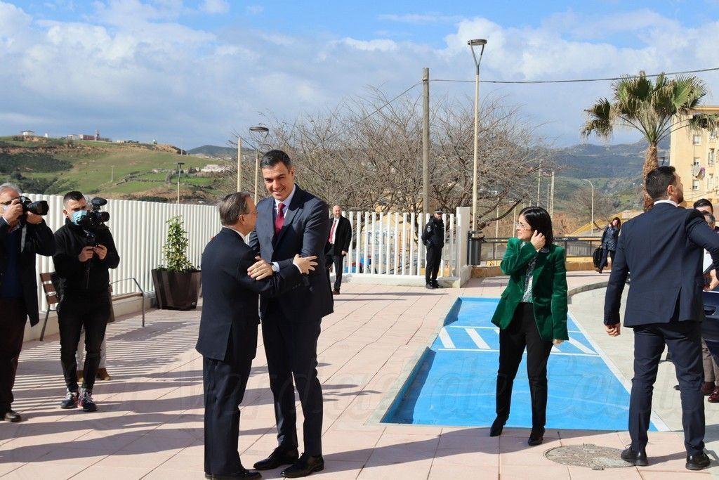Pedro Sanchez inauguracion Tarajal 0103 03