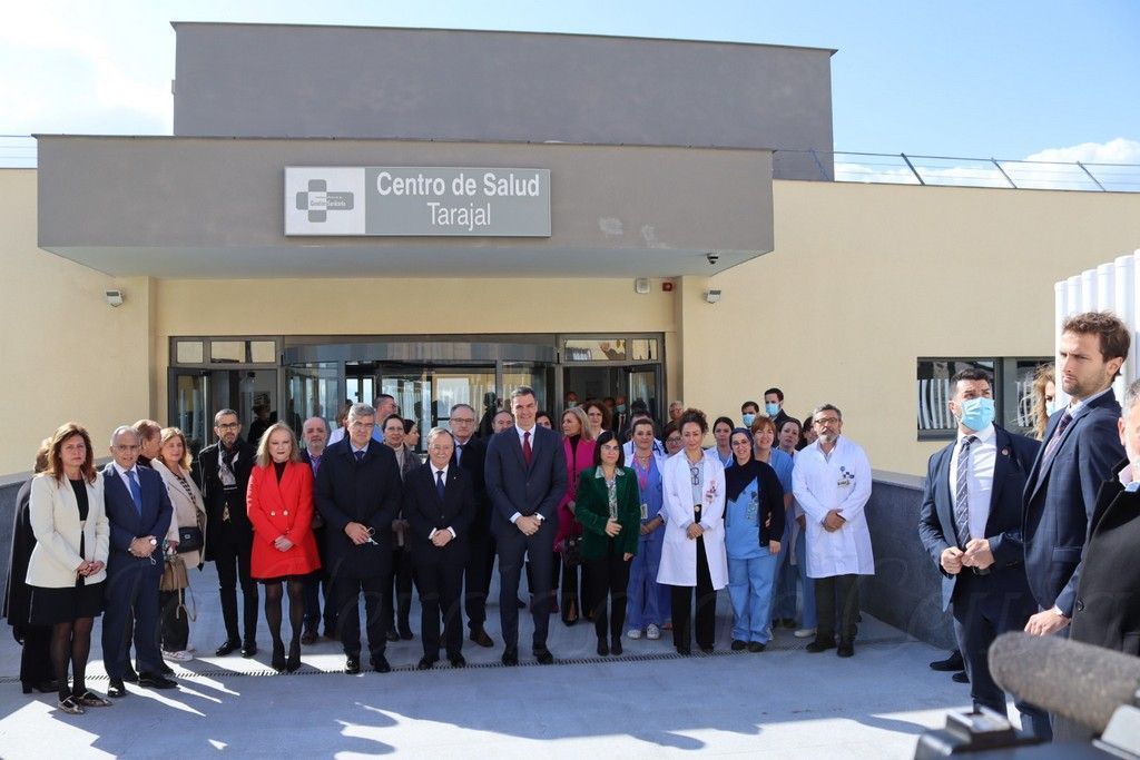 La inauguración del Centro de Salud del Tarajal, tercera visita de Pedro Sánchez en dos años