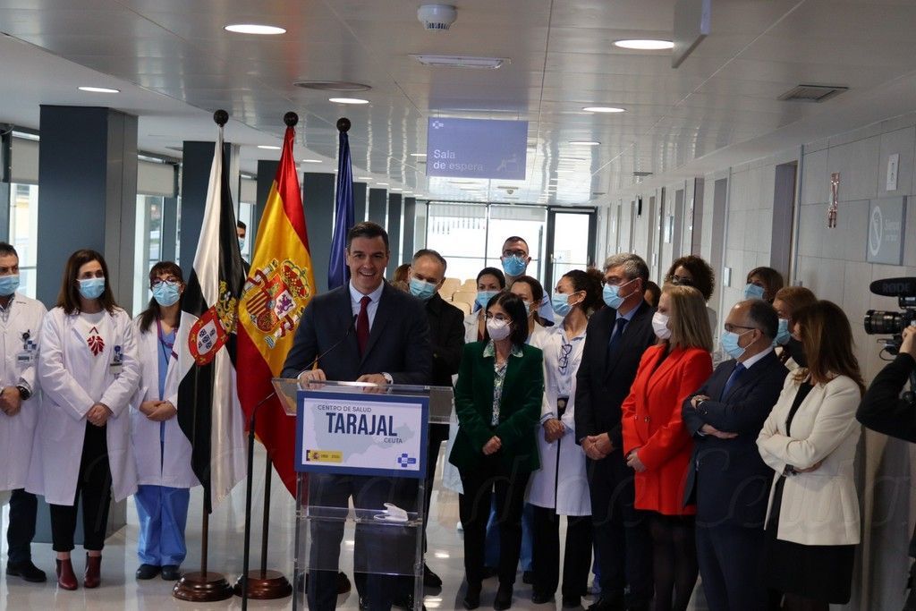 Pedro Sanchez inauguracion Tarajal 0103 13