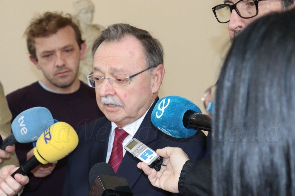 Juan Vivas destaca la implicación de Puertos del Estado con el futuro del puerto ceutí