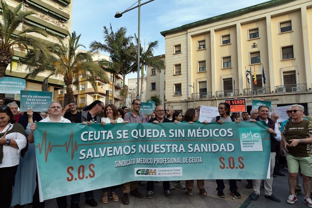 Médicos y pacientes envían un claro mensaje al INGESA: “Ceuta merece una sanidad digna”