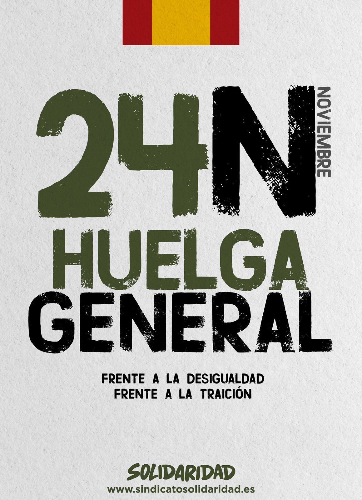 Solidaridad convoca a los ceutíes a la manifestación contra el Gobierno de Sánchez por cesiones que amenazan los derechos laborales