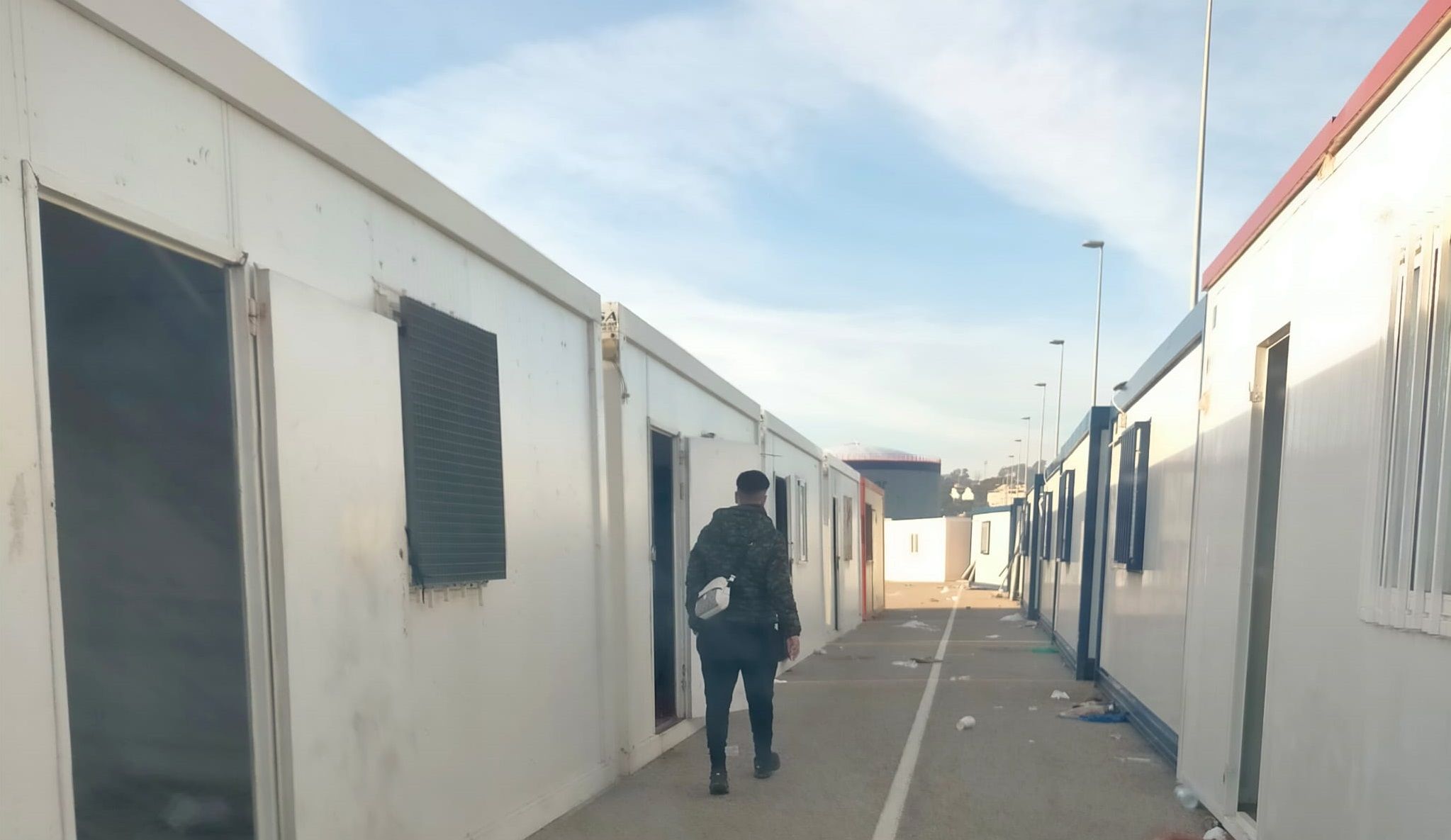 Solidaridad denuncia que las instalaciones provisionales para el servicio de limpieza están “ocupadas” por inmigrantes