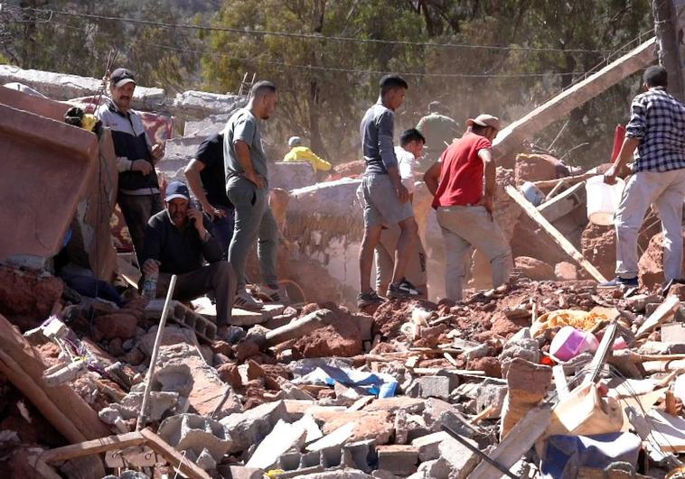 La UME llega a Marruecos para colaborar en las labores de búsqueda de supervivientes