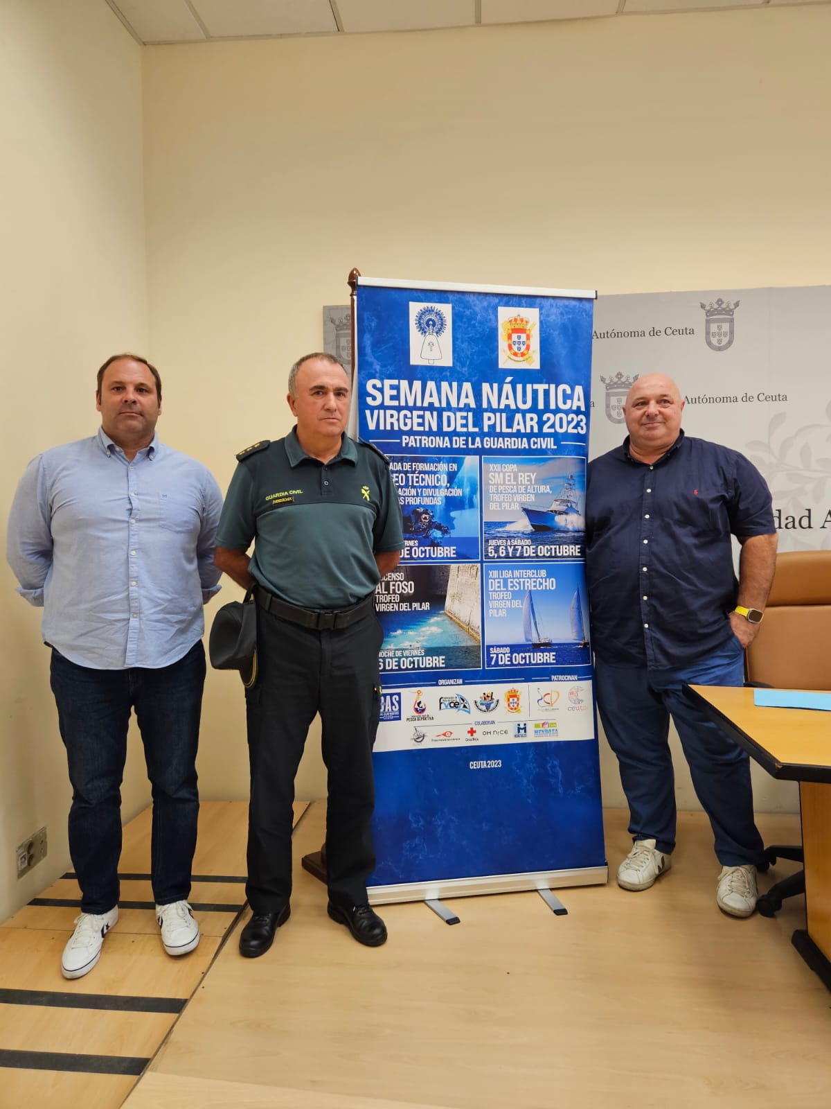 La Semana Náutica en honor a la Virgen del Pilar se prepara para zarpar en Ceuta