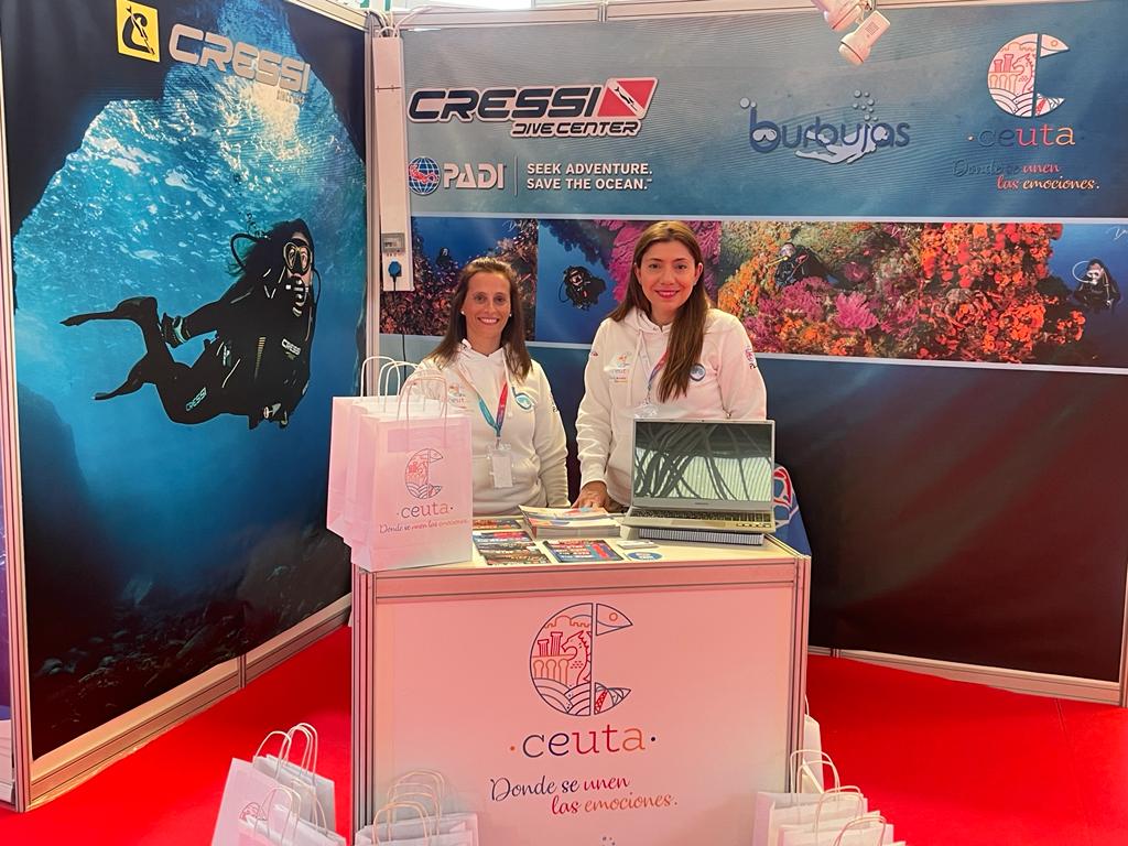La Ciudad y el centro de buceo Burbujas participan en el Salón de la Inmersión de Cornellá