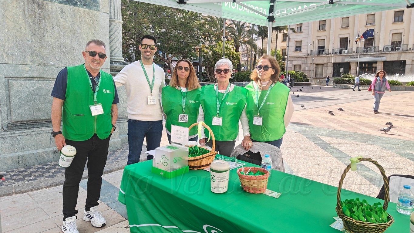 La Asociación Española Contra el Cáncer de Ceuta celebra el éxito de su cuestación anual