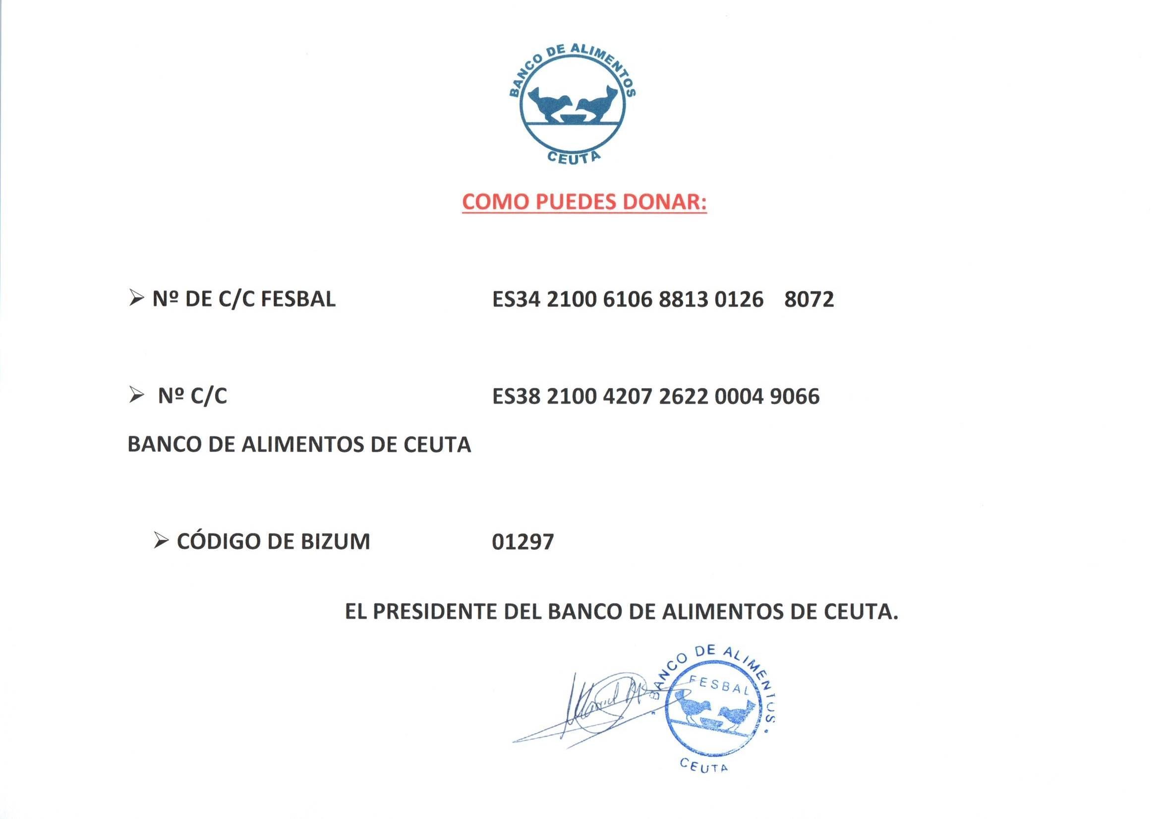 Banco Alimentos donaciones DANA