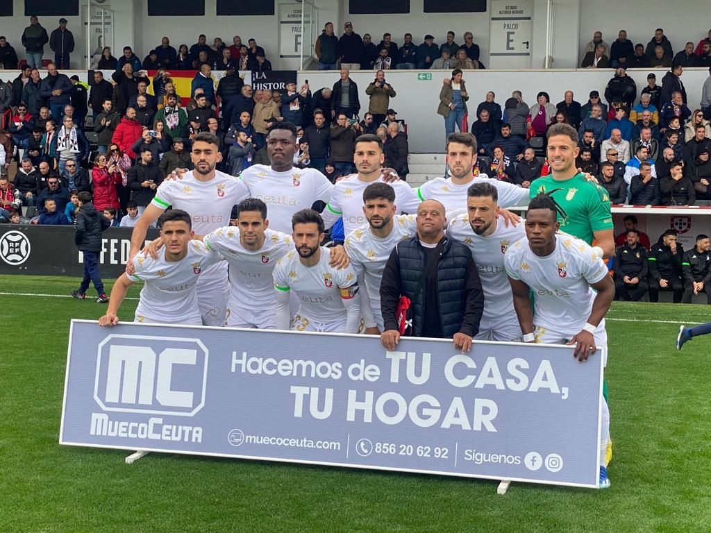 La AD Ceuta vuelve a recuperar la alegría a costa del Real Madrid Castilla (2-0)