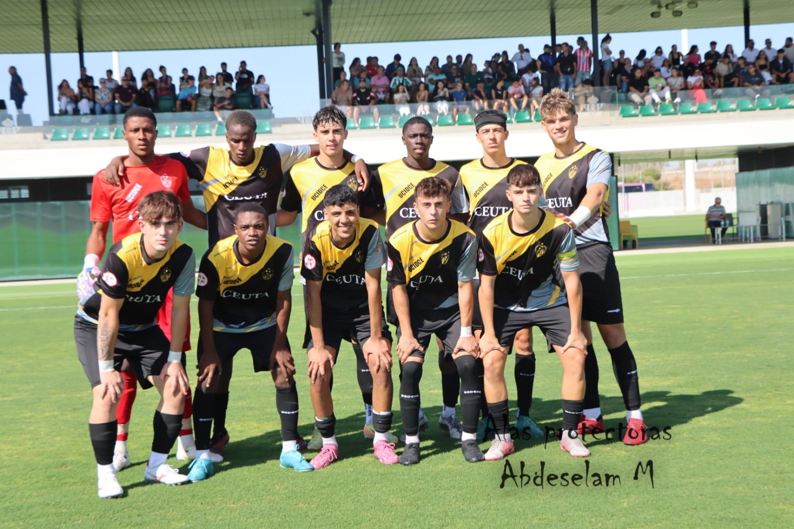 Derrota del Sporting Atlético en su visita al Betis (3-0). Imagen cedida