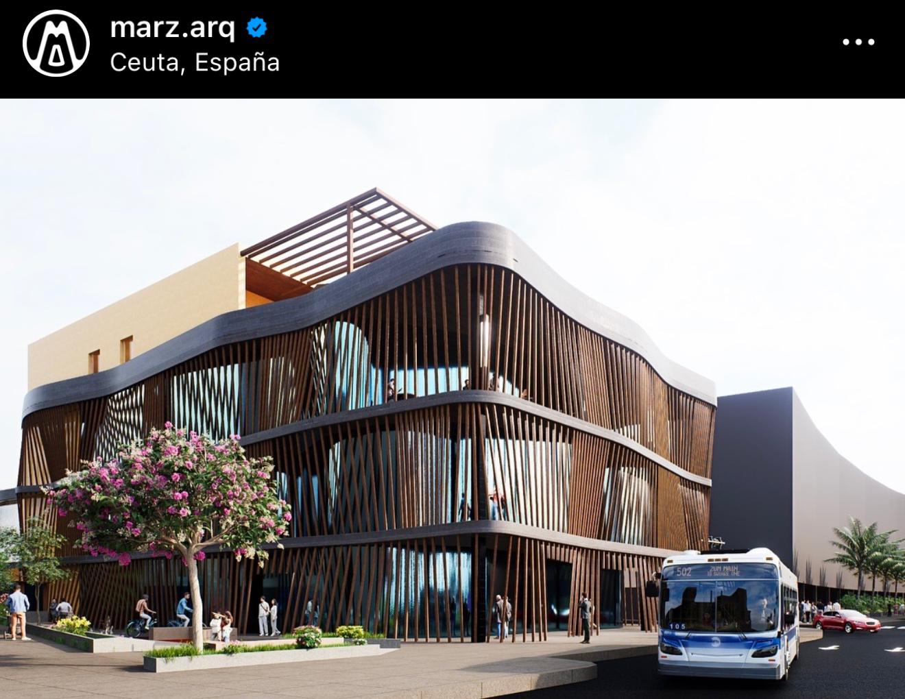 El arquitecto ceutí Sergio Martínez Gómez diseña un nuevo Mercado Central futurista
