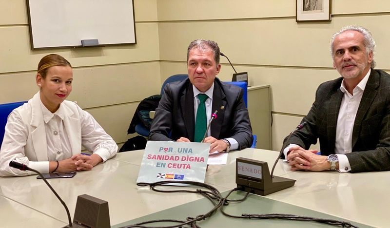 Roviralta pide en el Senado que se atienda la situación sanitaria de Ceuta