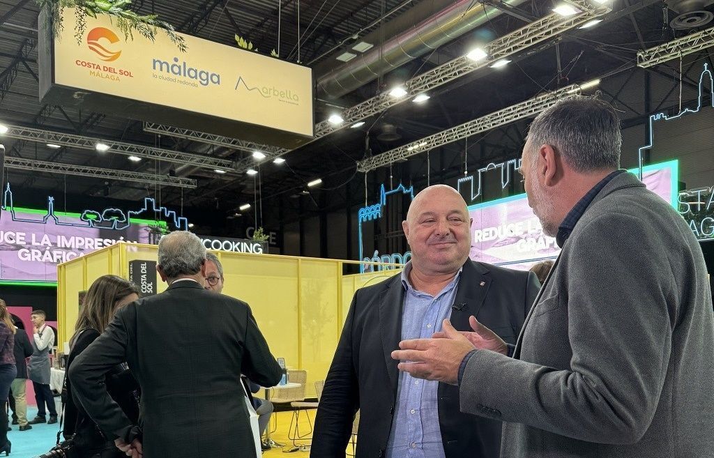 Nicola Cecchi valora positivamente la primera jornada de trabajo en FITUR