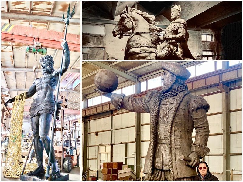 Las obras de Ginés Serrán serán protagonistas del stand de Ceuta en FITUR de este año