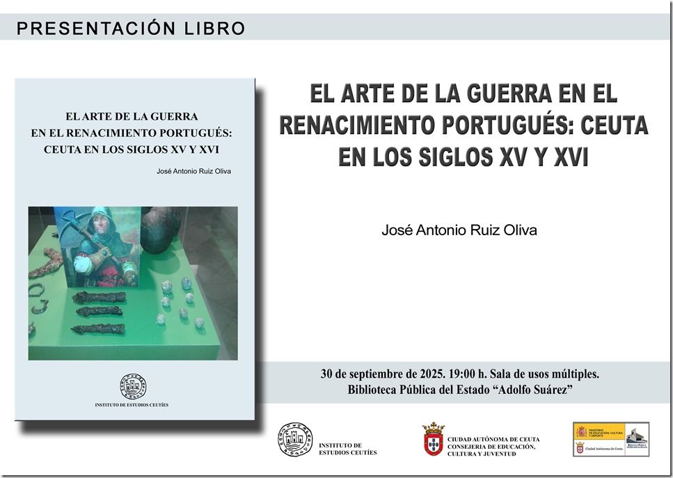 El IEC promueve la presentación de un libro sobre “El arte de la guerra en el Renacimiento portugués”