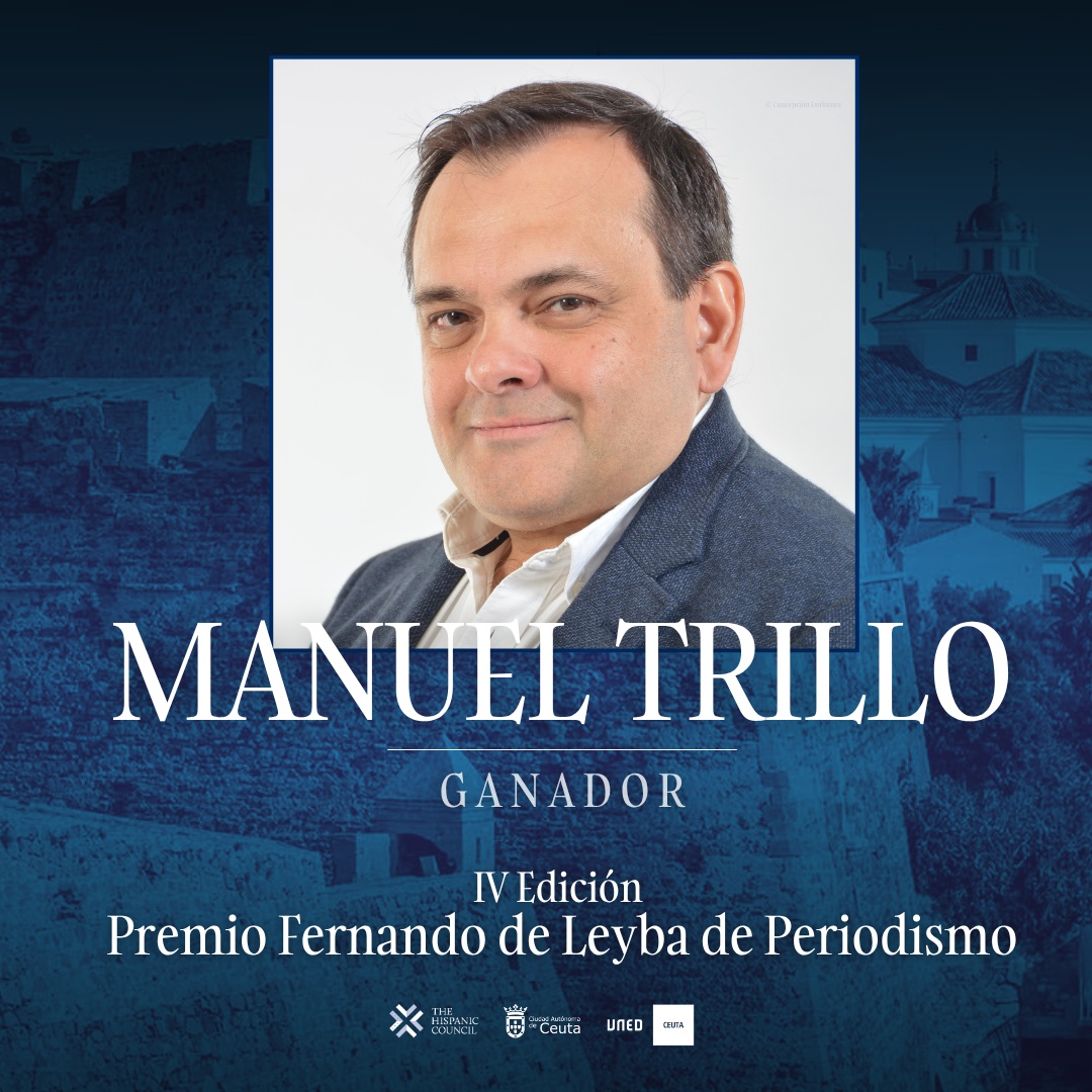El ganador del “Premio Fernando de Leyba de Periodismo”, Manuel Trillo, ofrecerá una conferencia este miércoles