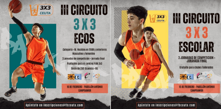 Abierto el plazo de inscripción de los circuitos 3x3 Grupo Ecos y Federado en edad escolar